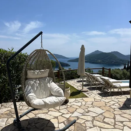 Meliti - Private With Stunning Seaviews, Infinity Pool, Close To The Nydri (Lefkada)