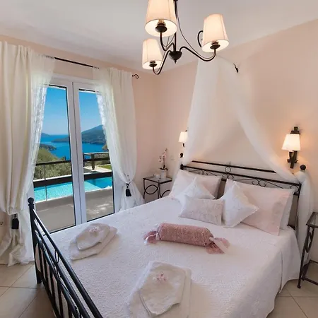 빌라 Meliti - Private With Stunning Seaviews, Infinity Pool, Close To The 니드리