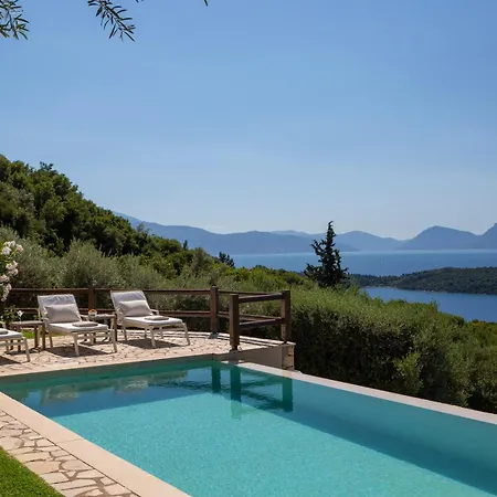 Villa Meliti - Private With Stunning Seaviews, Infinity Pool, Close To The Nidhrion