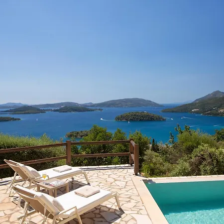 Villa Meliti - Private With Stunning Seaviews, Infinity Pool, Close To The Nidhrion