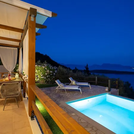 Meliti - Private With Stunning Seaviews, Infinity Pool, Close To The * Nidhrion