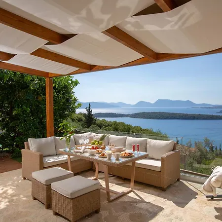 Meliti - Private With Stunning Seaviews, Infinity Pool, Close To The Nidhrion