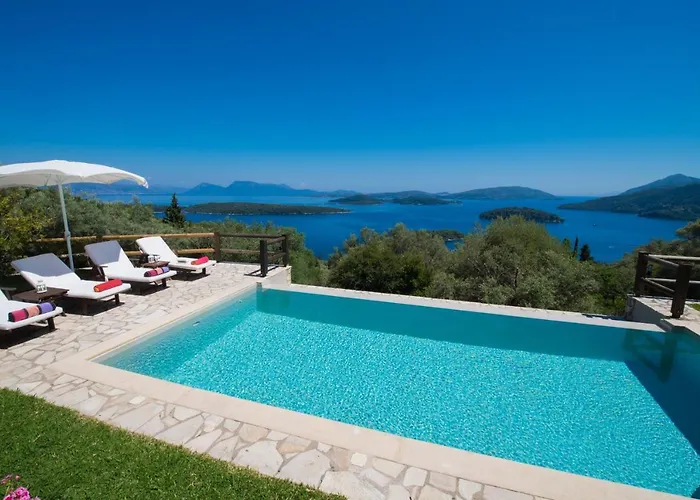 Meliti - Private With Stunning Seaviews, Infinity Pool, Close To The Nidhrion